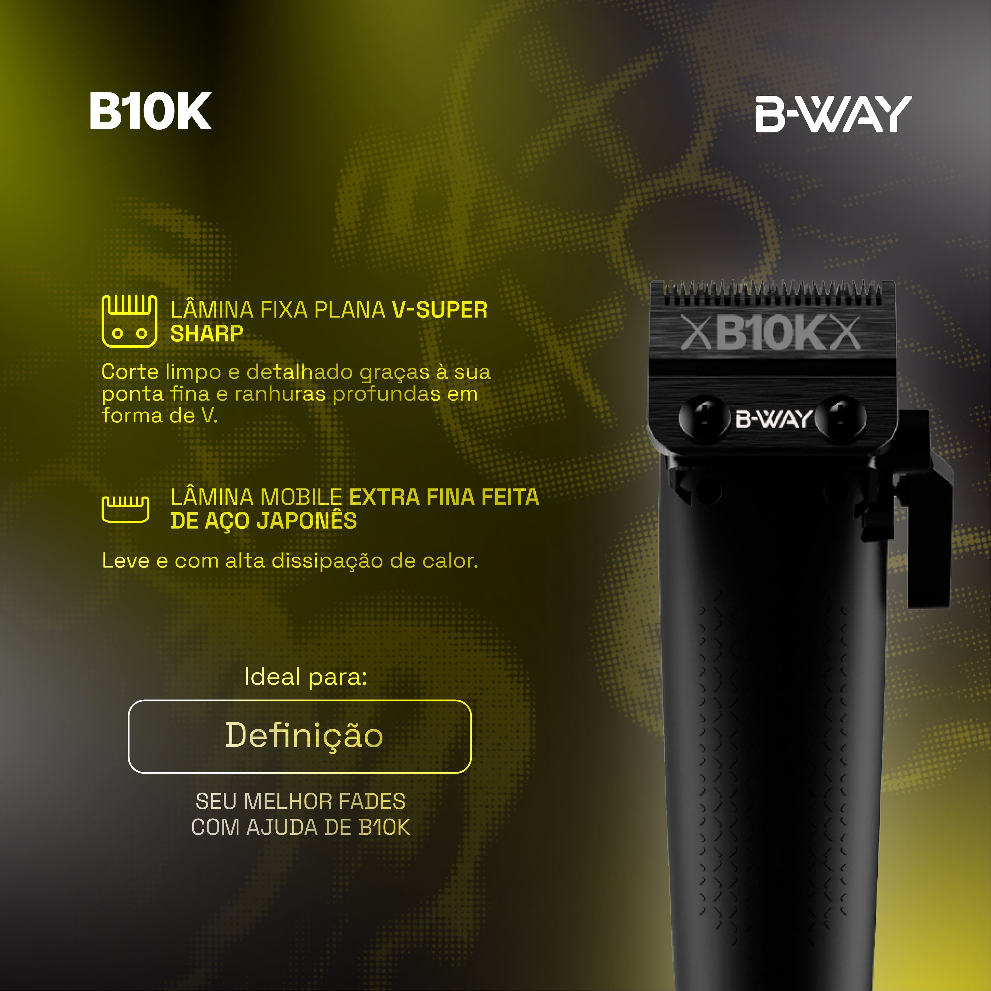 B10k + Off shaver