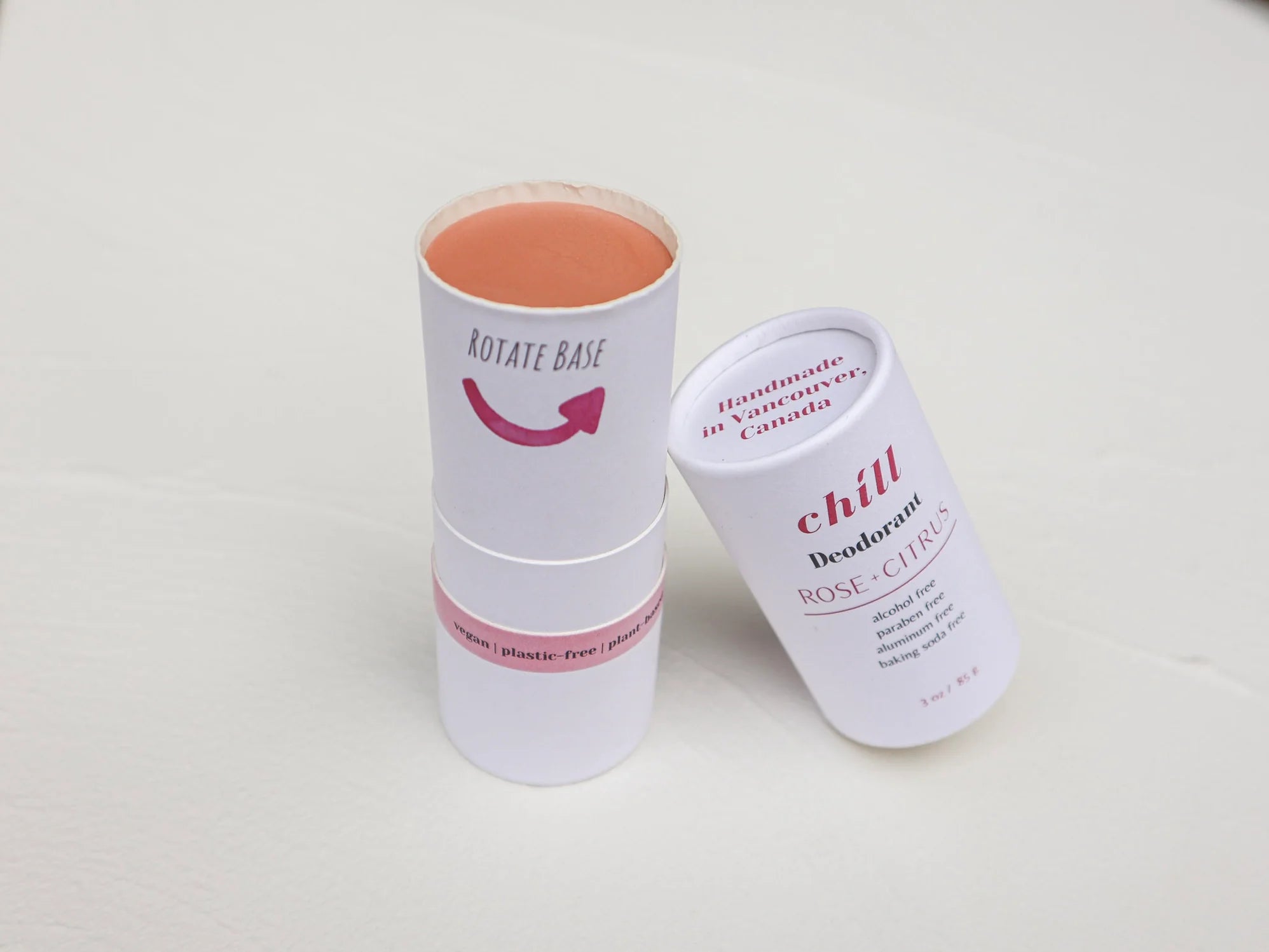 Natural Deodorant Stick - Rose & Citrus-1