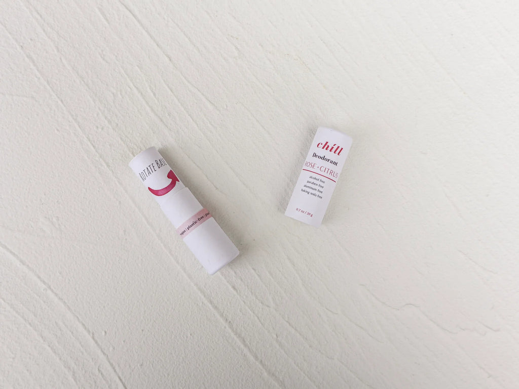 Natural Deodorant Stick - Rose & Citrus-2