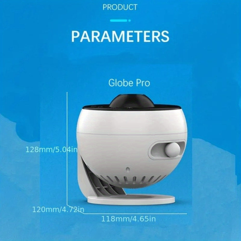 4K HD Earth Projector PRO with 360° Rotation