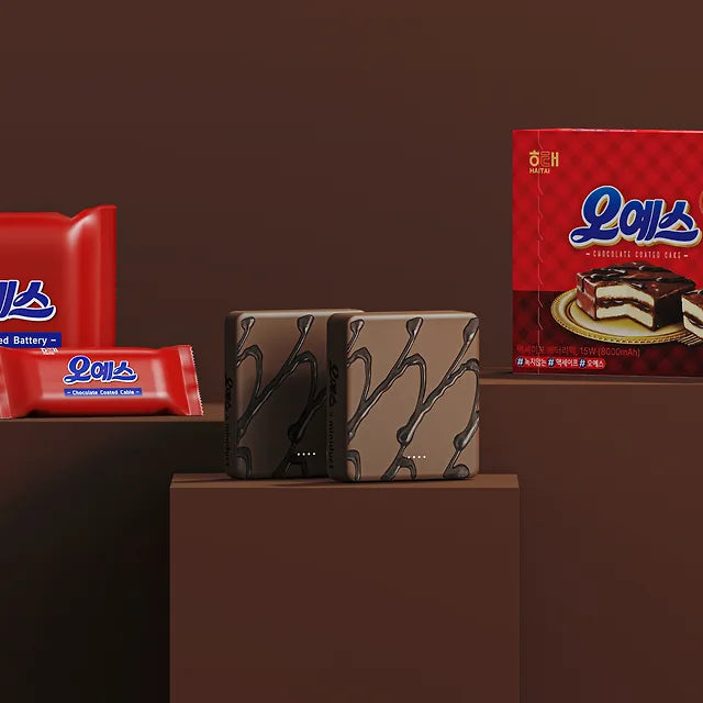 [Haitai Confectionery X Miniduct] "Don't eat it!!" Oh Yes MagSafe Auxiliary Battery-1