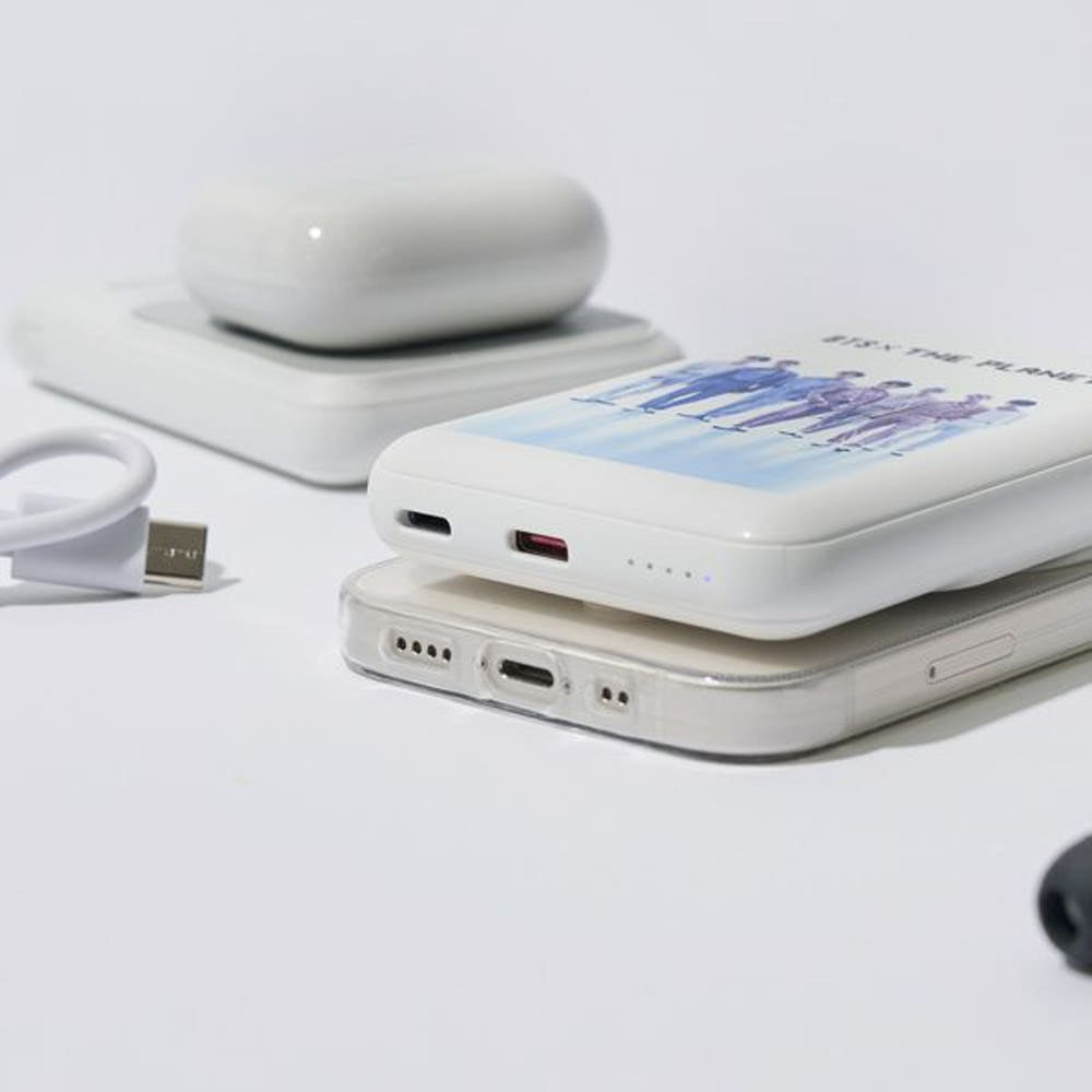 BTS 20W Fast Charging MagSafe Wireless Power Bank 5000mAH-4